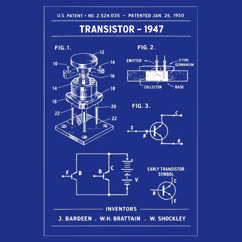 Transistor Patent Blueprint