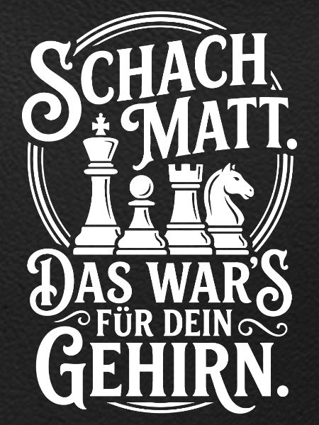 Checkmate – Your brain capitulates