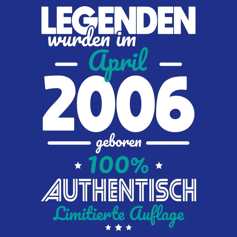 20. Geburtstag - Legenden wurden im April 2006