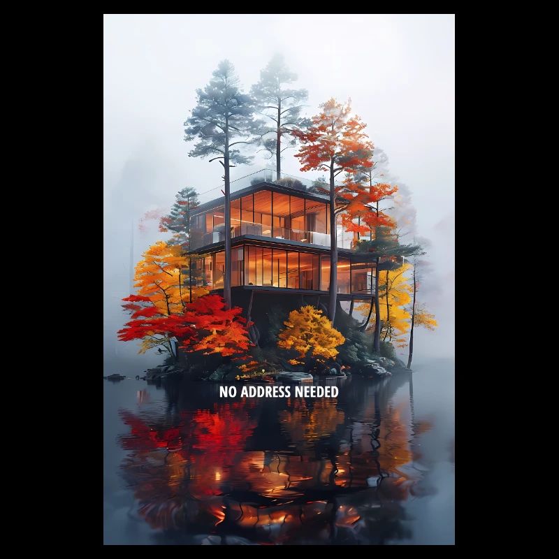 KEINE ADRESSE BENÖTIGT - Moderne Villa der Herbstinsel