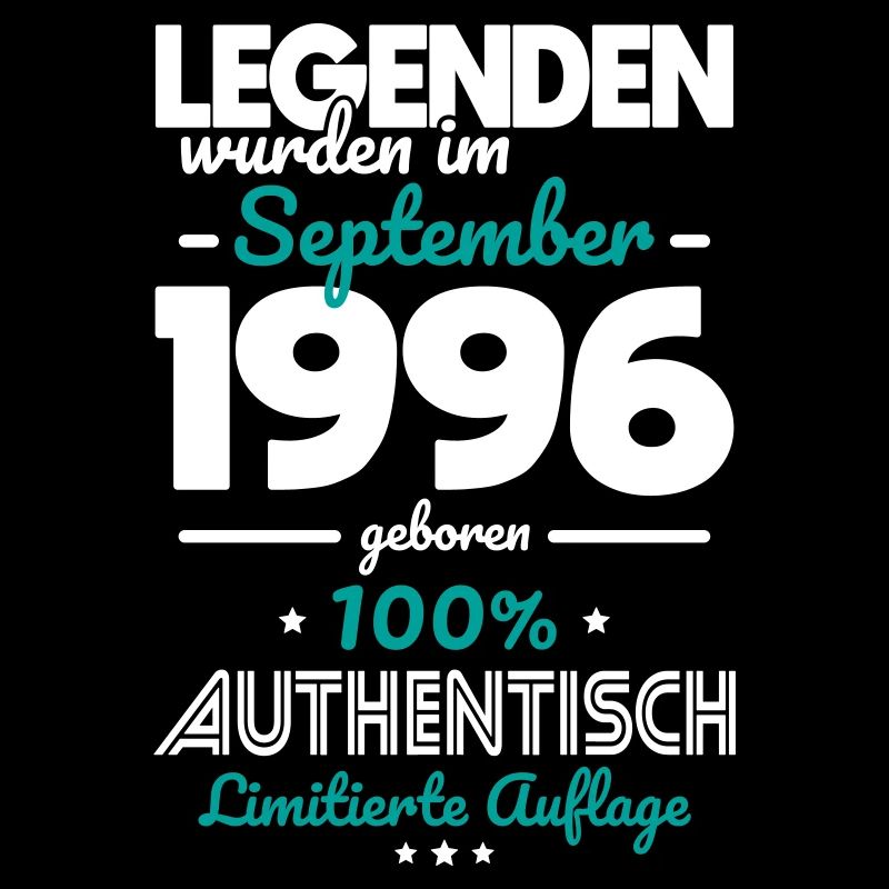 30. Geburtstag - Legenden wurden im August 1996