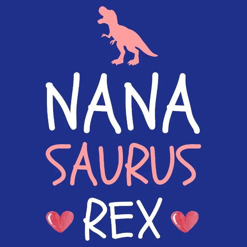 Nanasaurus Rex Niedliche Nana Dinosaurier-Großmutter Mutter