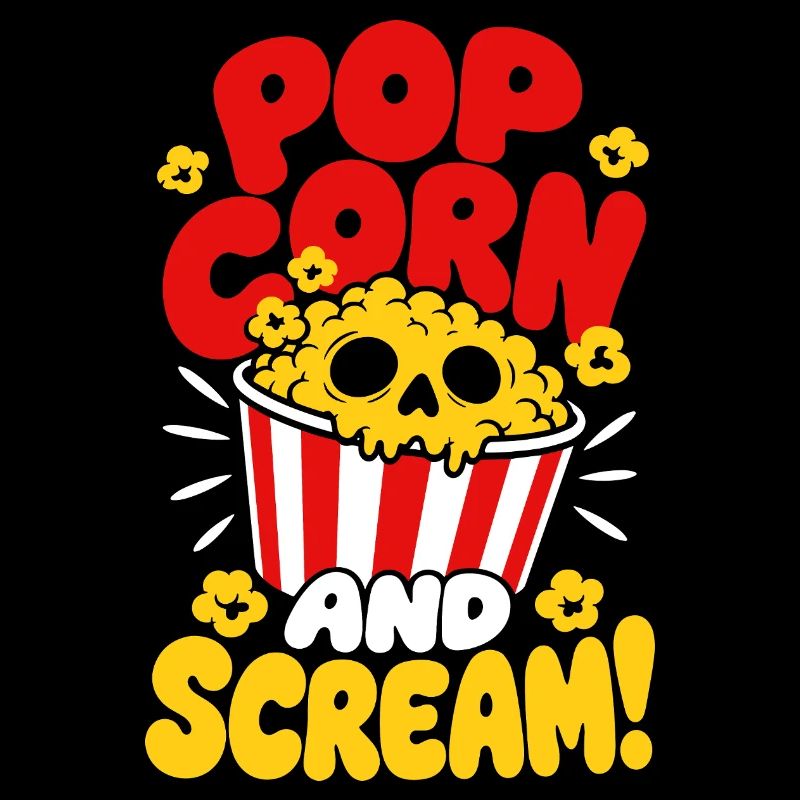 Snack Popcorn et Scream Horror