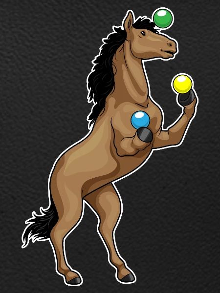 Jongleur de cheval