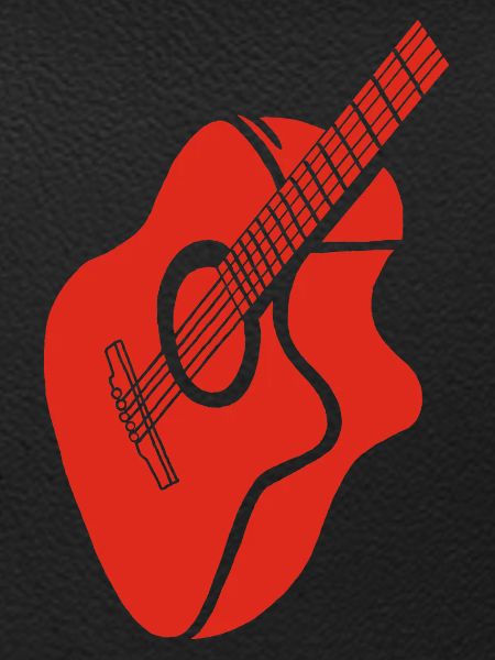 Rote Gitarre