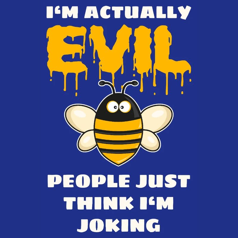Funny Evil Bee