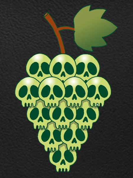 Grape skulls