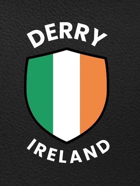 Drapeau du Derry Ireland Shield