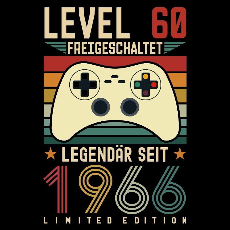 Level 60 Unlocked 60th Birthday 60 years