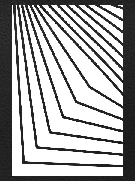 Angular Concentric Lines