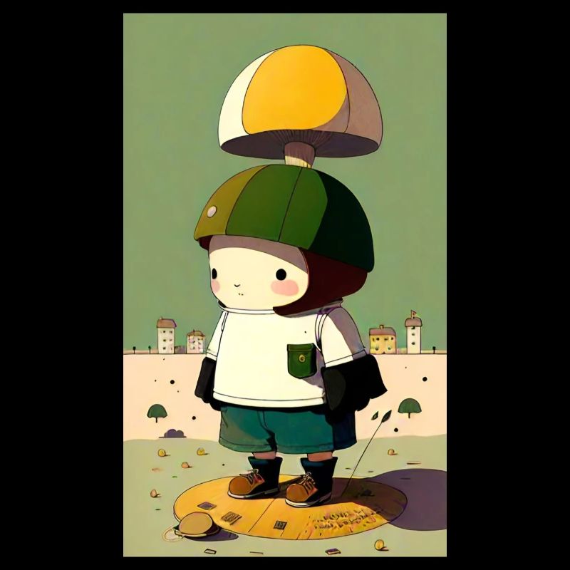 Mushroom mushroom character