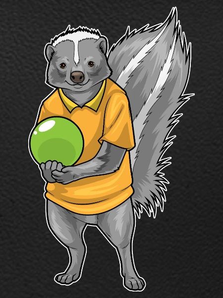 Skunk Bowling Boule de bowling