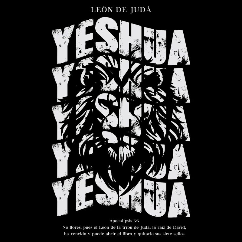 Lion de Juda Style abstrait