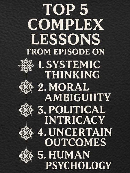 Des leçons complexes