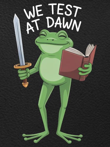 Dawn Frog Knight Reading