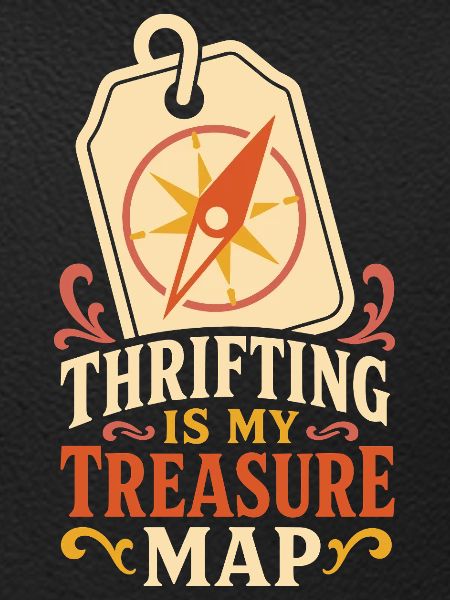 Thrifting Is My Treasure Map