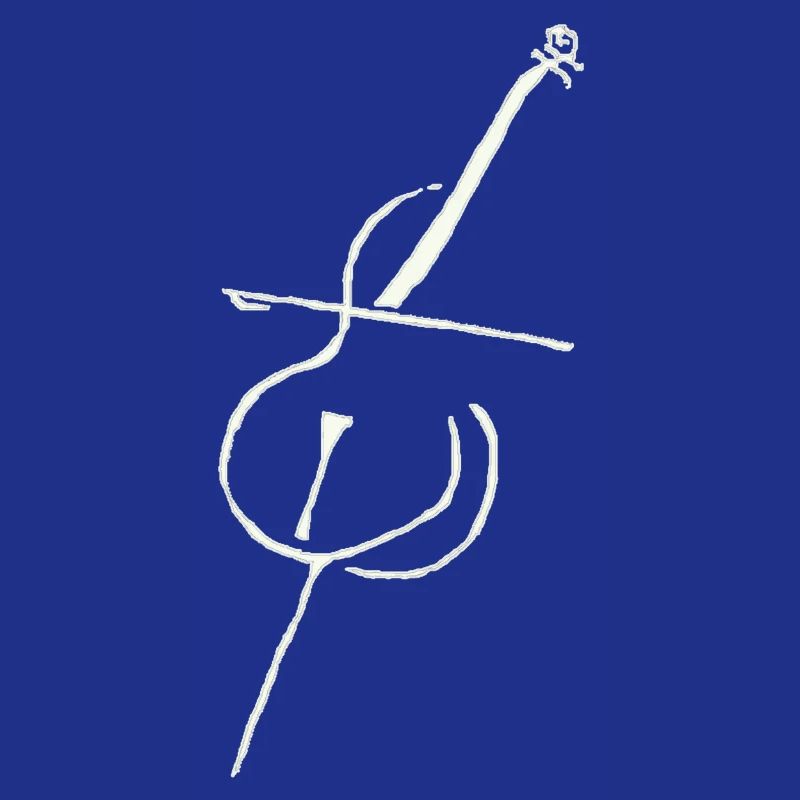 Violoncelle blanc pur