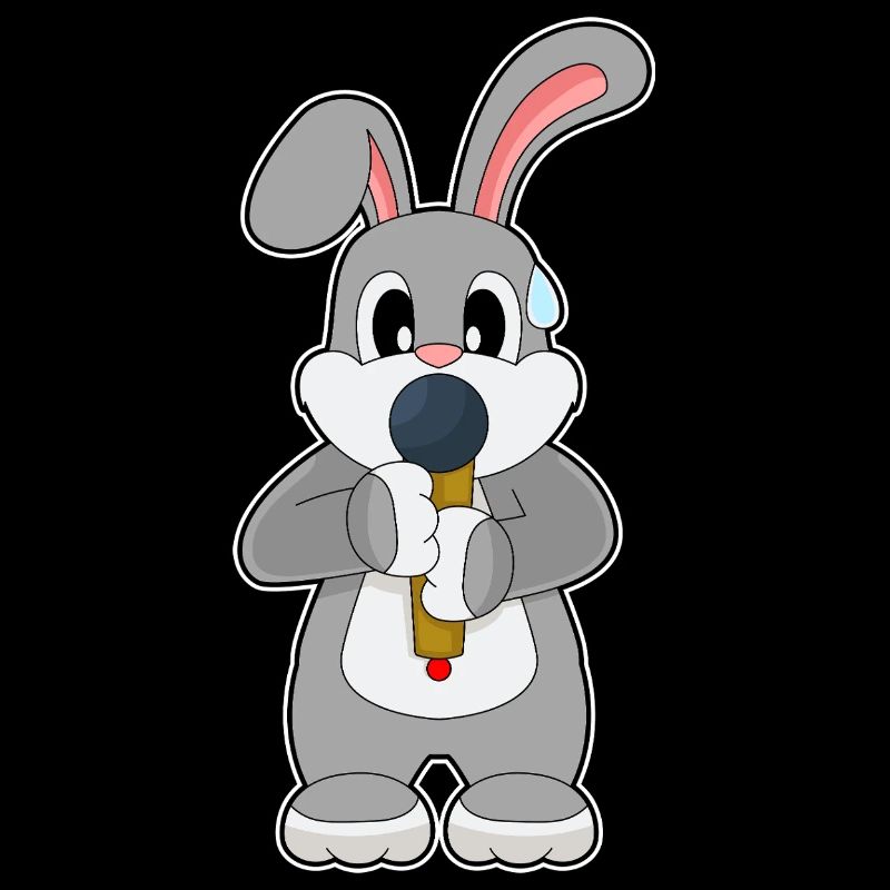 Bunny Singer Microphone Music