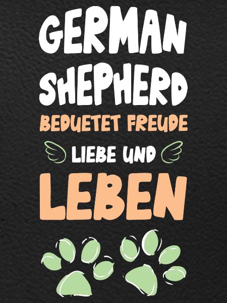 German Shepherd Lebensfreude