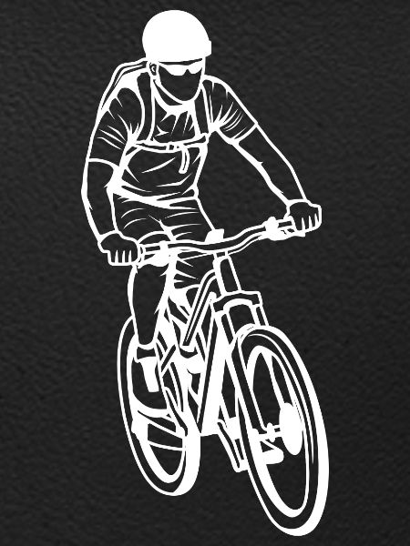 Mountain Biker Sketch