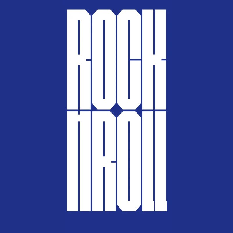 Rock and Roll bold logo design