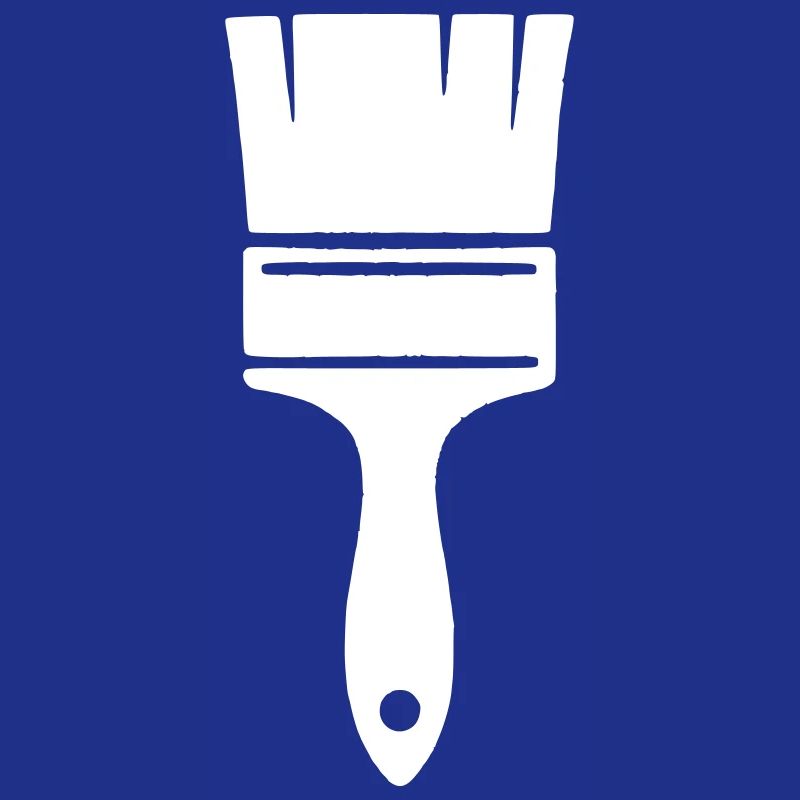 Painter Brush Icon Craft Vector