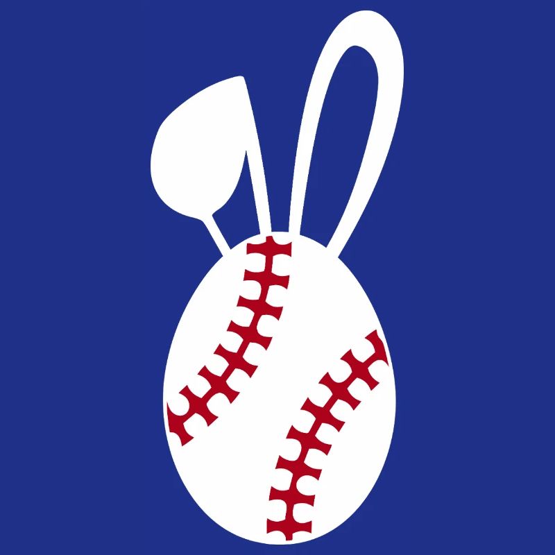 Baseball-Haschen-Emblem