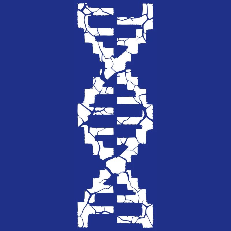 DNA Strang Gebrochen Risse