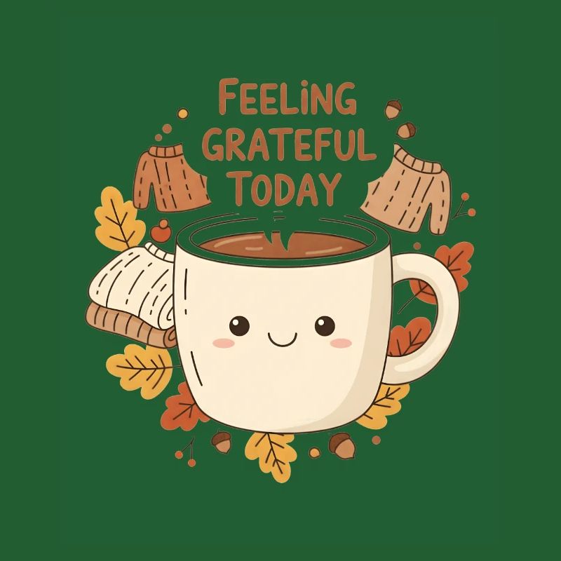 Grateful Latte Cup