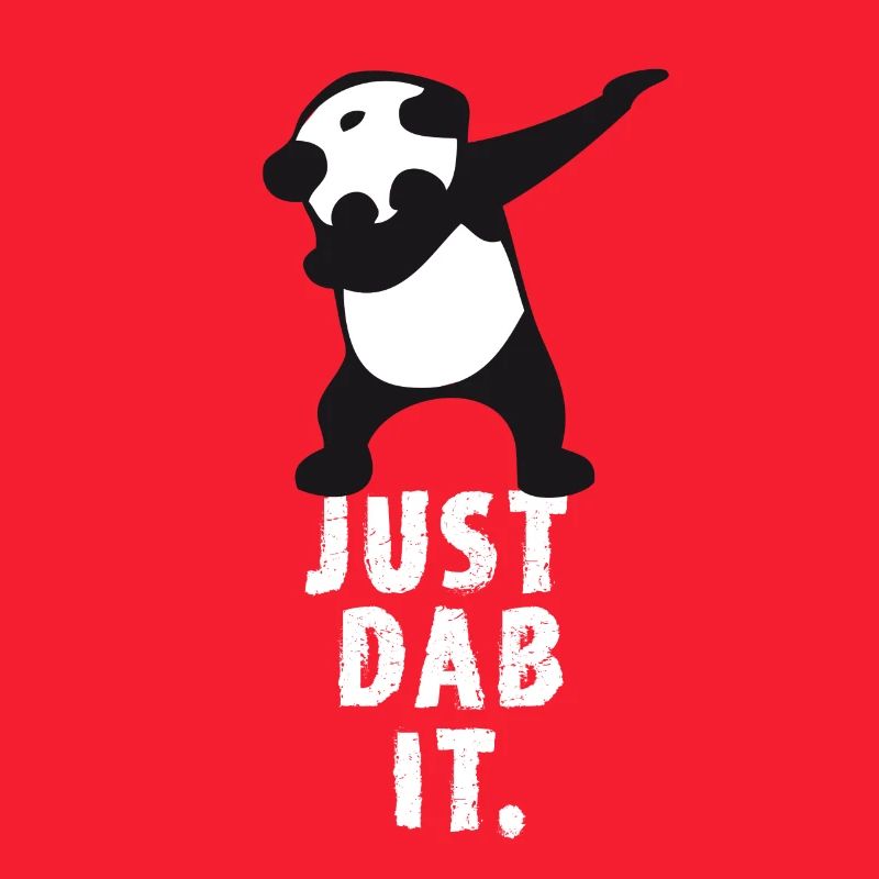 dab just dab it panda dabbing touchdown super victoire