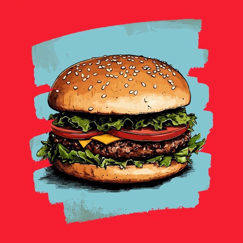 Burger Retro