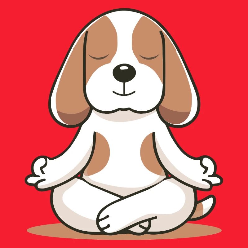 Meditating Beagle – Calm & Mindfulness
