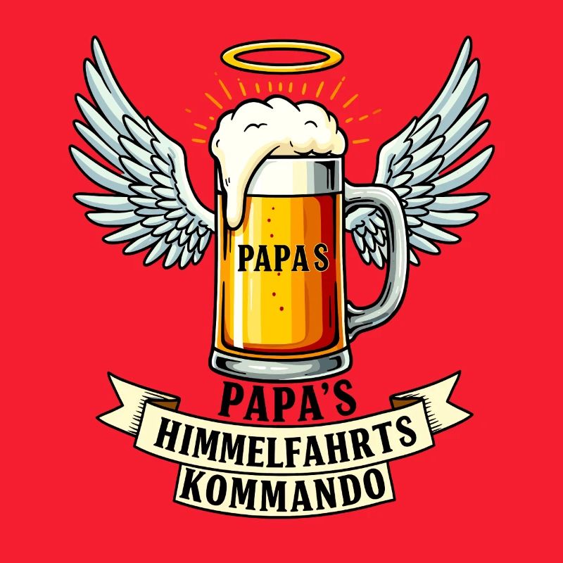 Dad's Ascension Command - Father's Day Beer Design