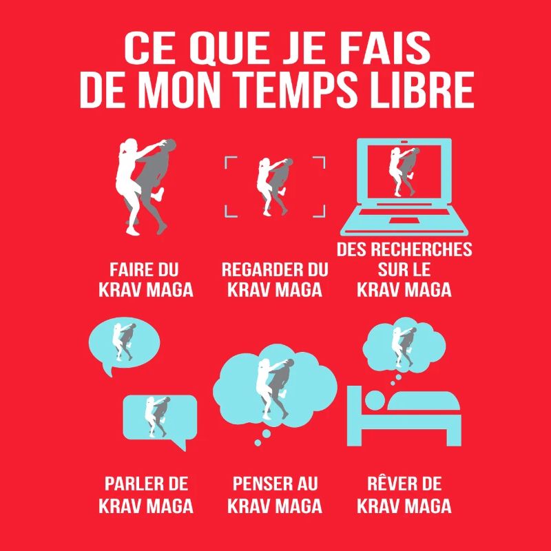 Ce que je fais de mon temps libre Krav Maga