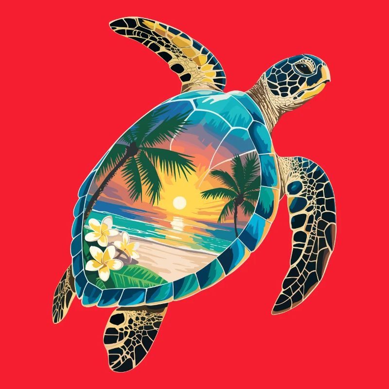 Turtle Waves Surf Turtle Surfer Turtles