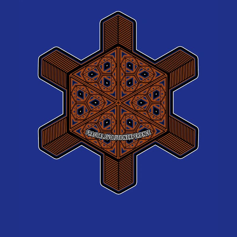 Fractal Evolution Mandala Goa Psy Rave Festival