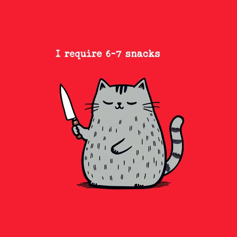 6-7 Mème Internet 6 7 Snack Cat