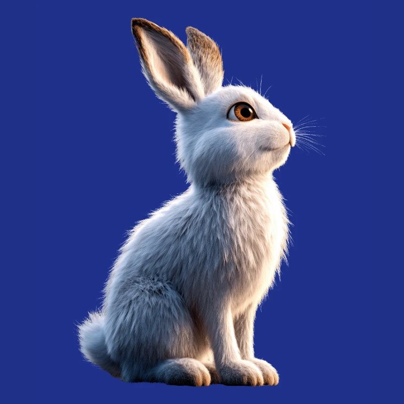 Mountain Rabbit Arctic Hare Albino Rabbit White Rabbit