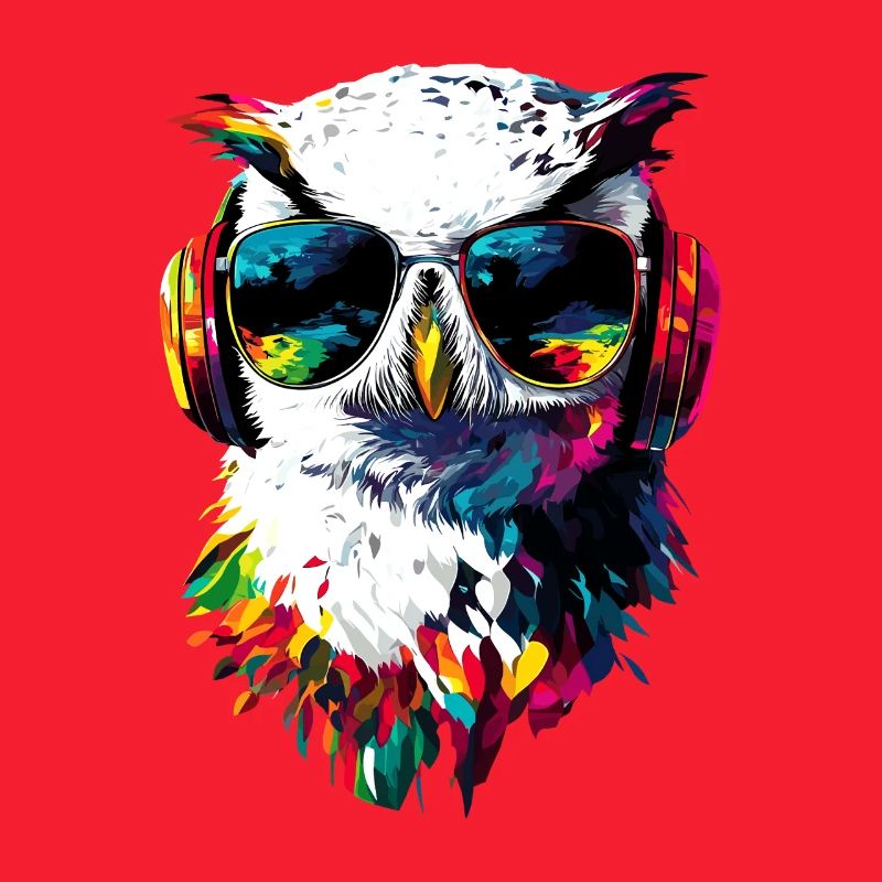 Schneeeule Weiße Eule Kauz Uhu Owl Schnee Eulen