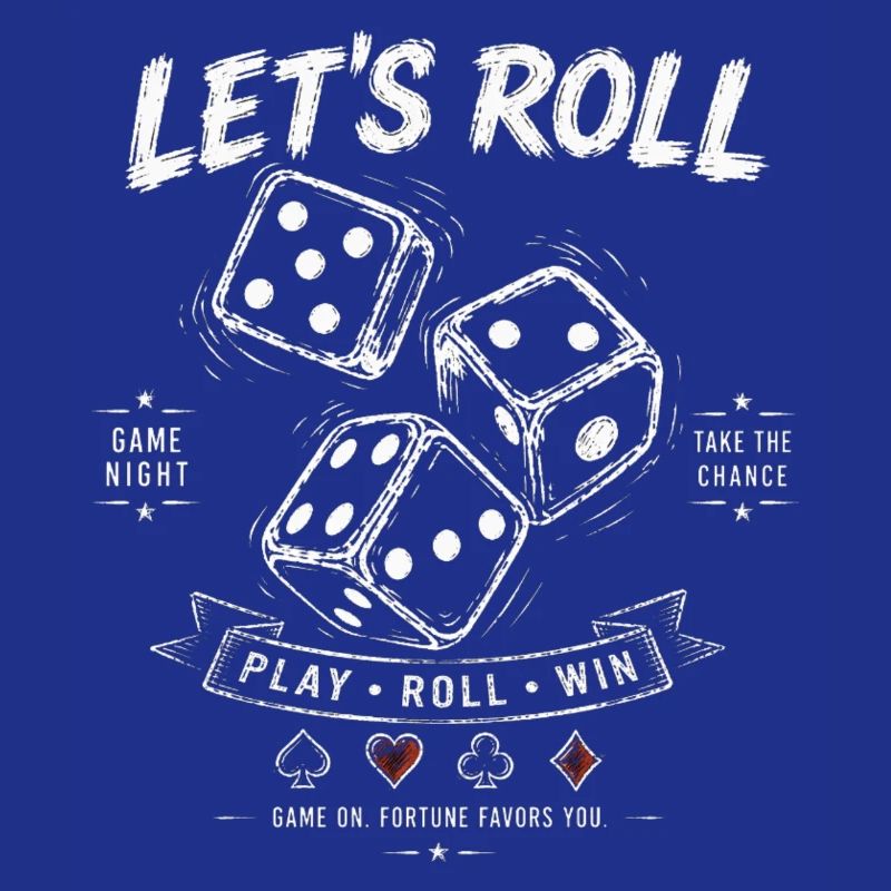Let's Roll Dice – Spieleabend Geschenkidee