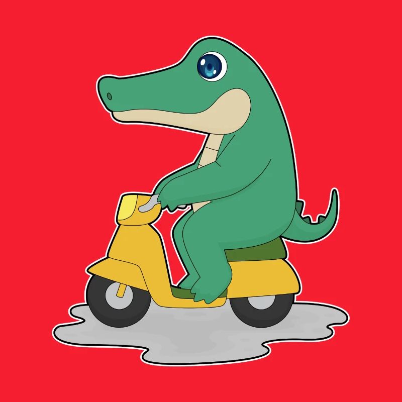 Crocodile Scooter
