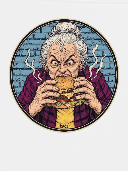 Granny Grub Burger-Ikone
