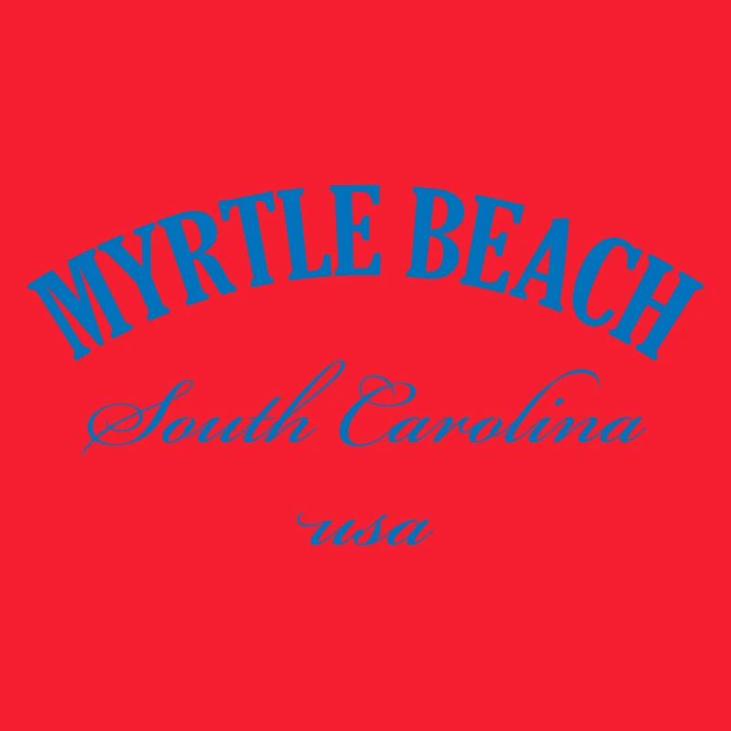 Myrtle Beach Caroline du Sud Design rétro