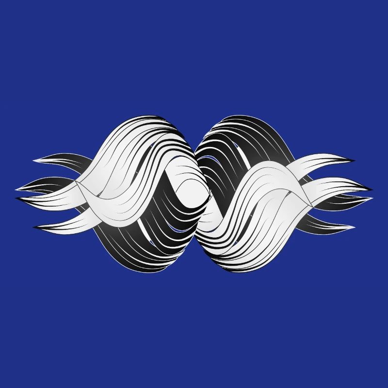Abstract Shapes – Dynamic Black & White Design