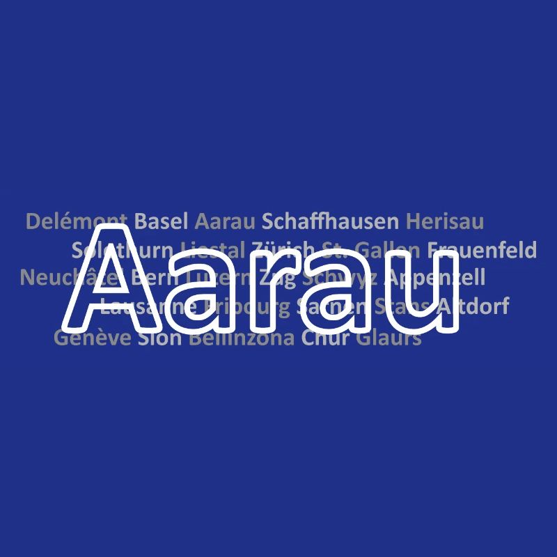 Schweizer Städte Aarau