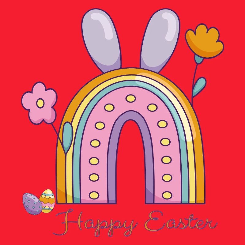 Happy Easter Regenbogen