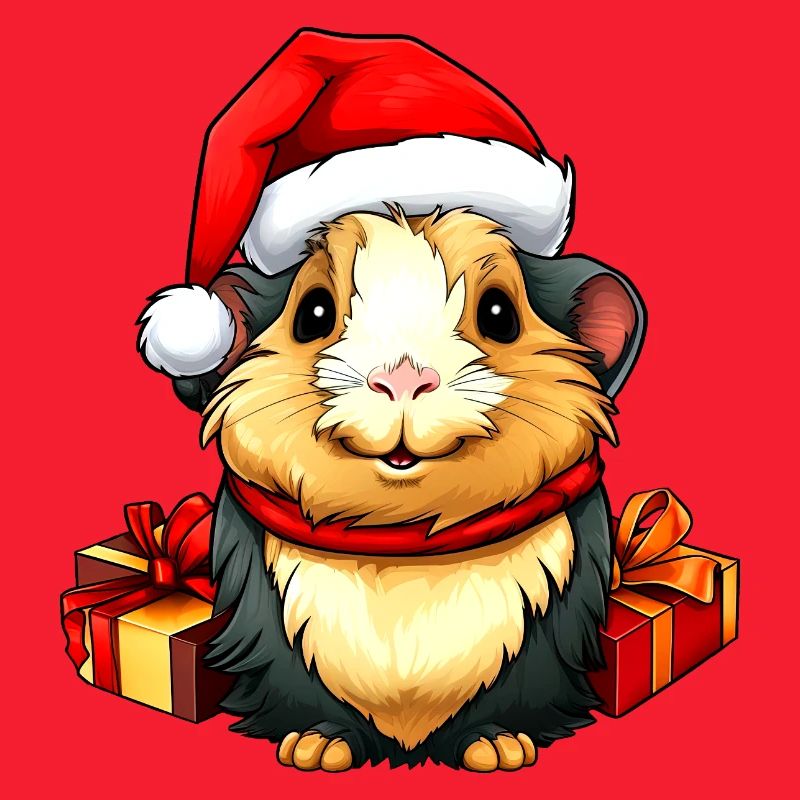 Cochons d'Inde de Noël