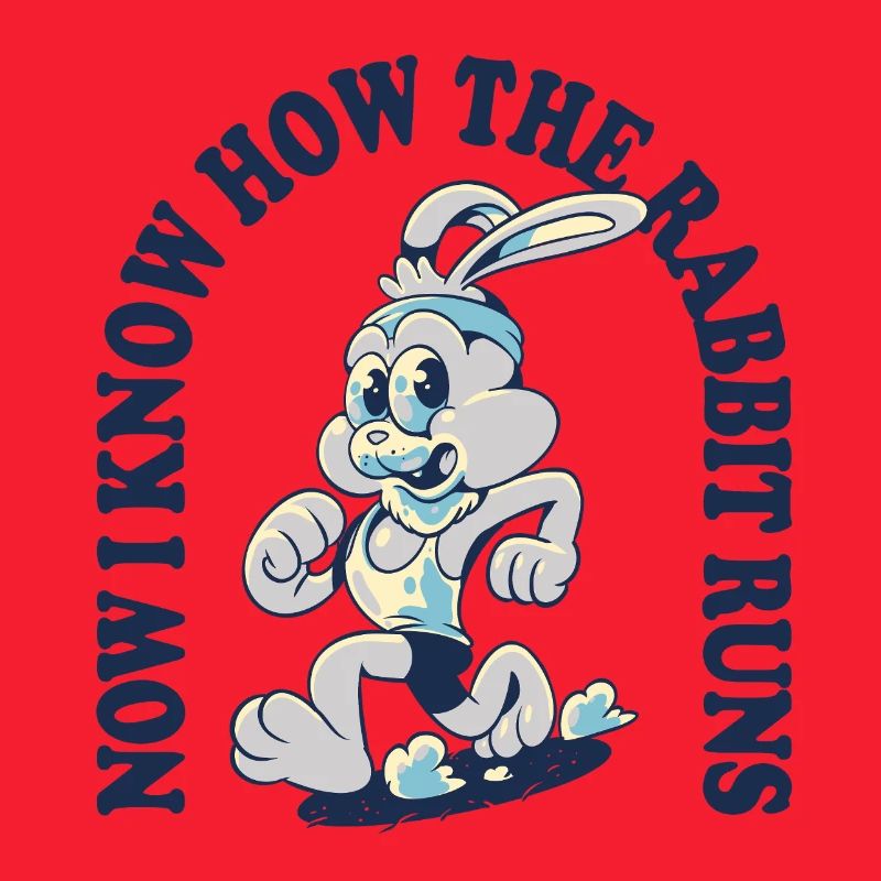 Rabbit Sprint Cartoon