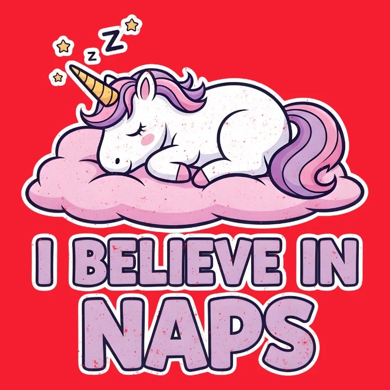 Sleeping Unicorn on Cloud – Naps