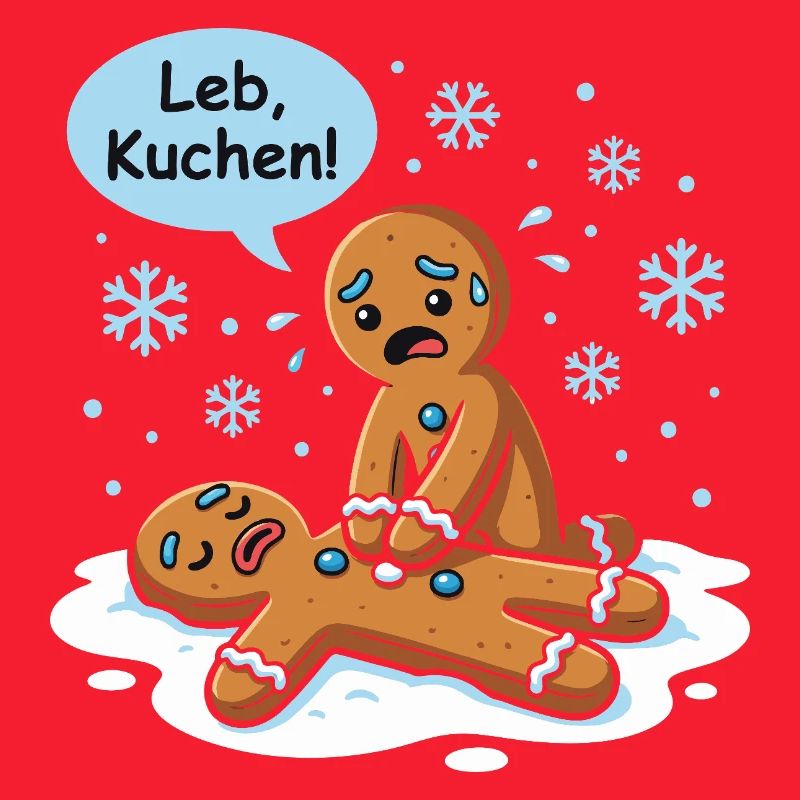 Leb Kuchen Funny German Gingerbread Pun